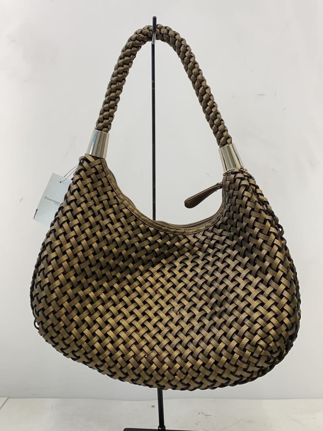 요지야마모토 이삭 인트레치아토 위빙 숄더백 상품이미지3