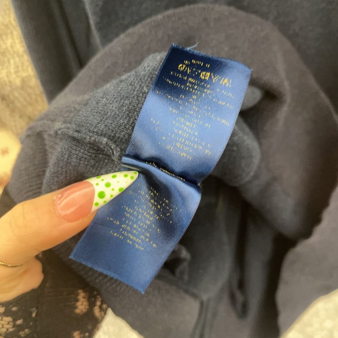 폴로 랄프로렌 모던 캐주얼 피마코튼 니트 집업 가디건 S C08918 상품이미지6