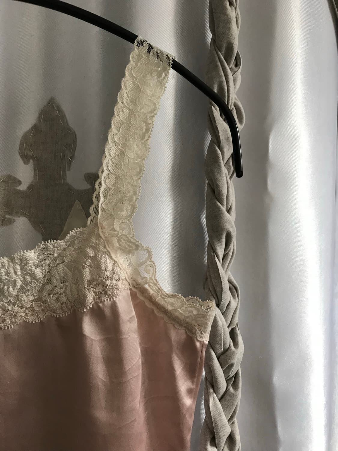 vintage pink lace sleeveless 상품이미지5