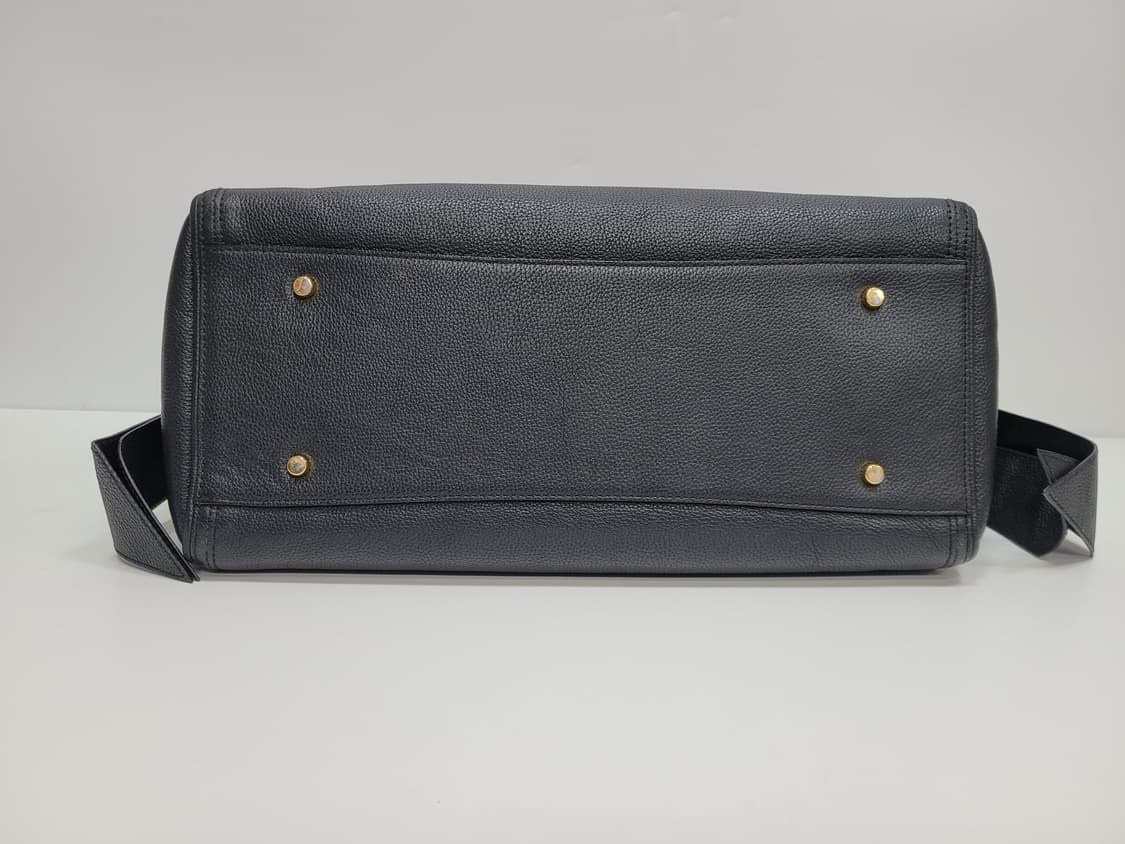 DAKS 닥스 DD로고 가죽 숄드백 / 블랙 상품이미지5