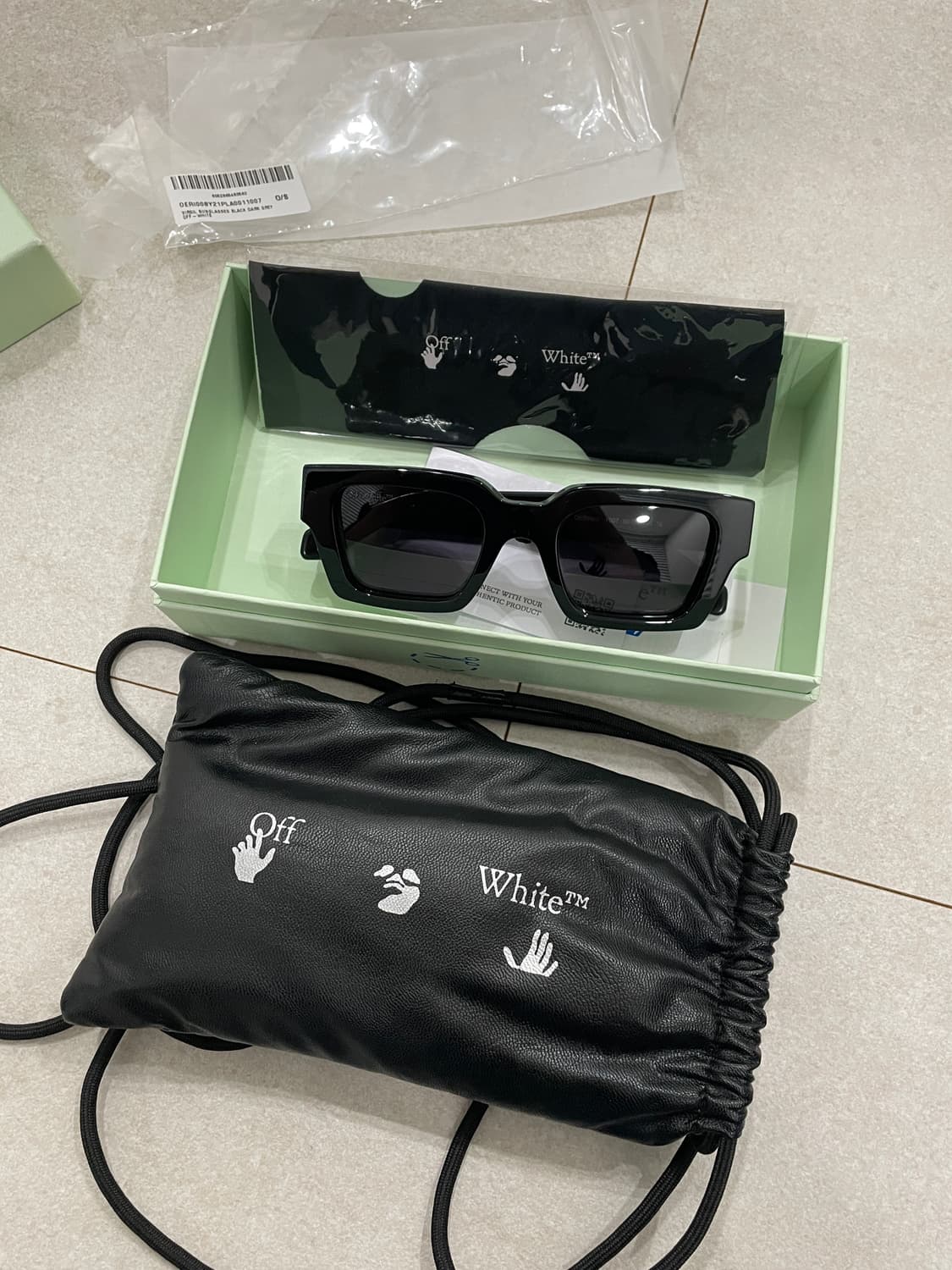 오프화이트 버질아블로 선글라스 상품이미지3