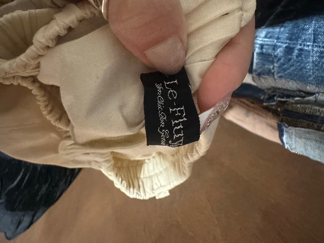 Jpn vtg ivory 히피스커트 상품이미지6