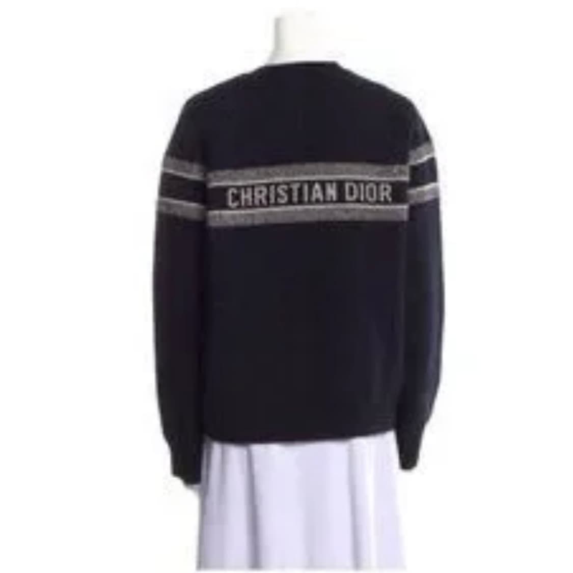 [S+급/34] 디올 리버서블 오블리크 크루넥 캐시미어 니트 상품이미지8