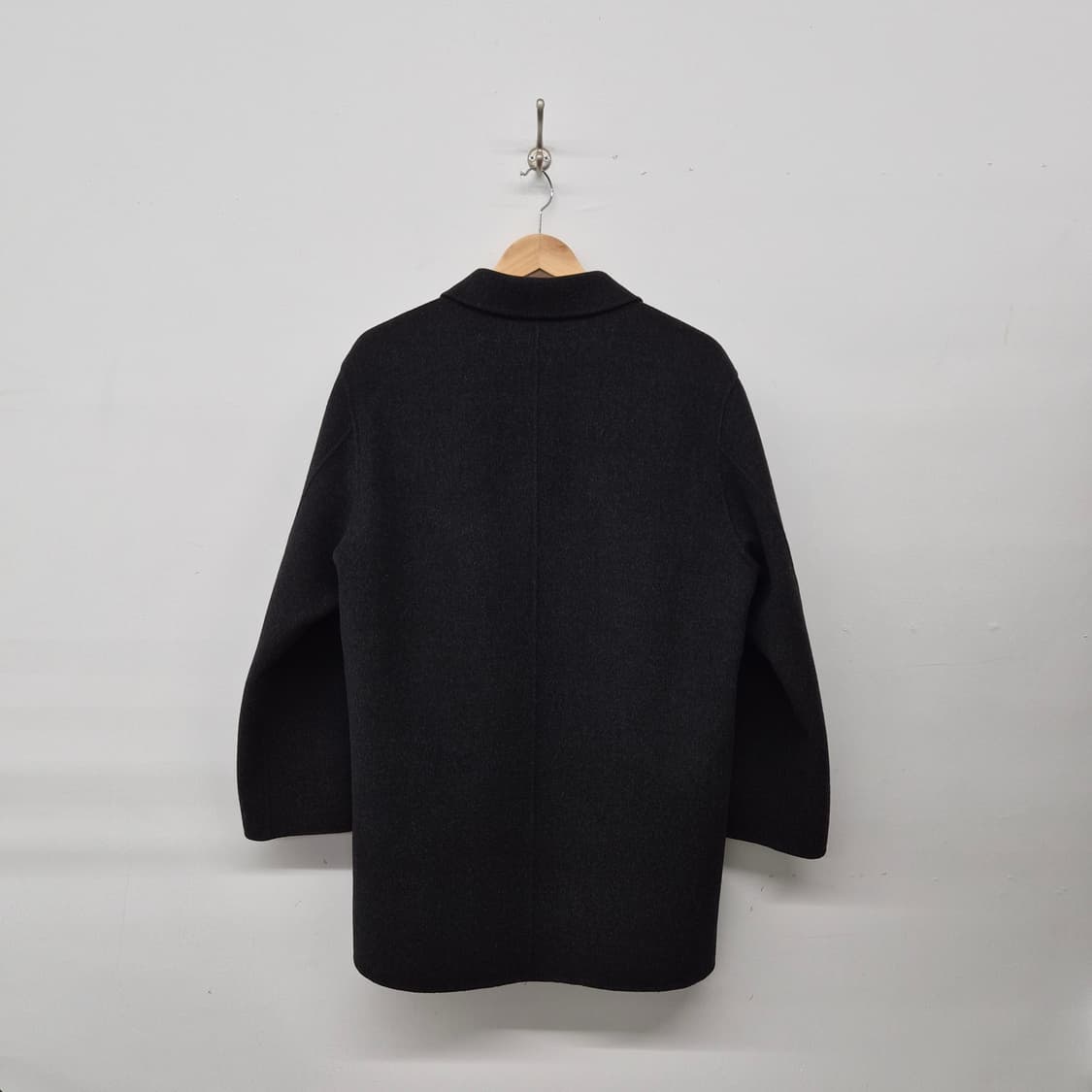 입생로랑 빈티지 루즈핏 울 코트 여성 M 상품이미지10