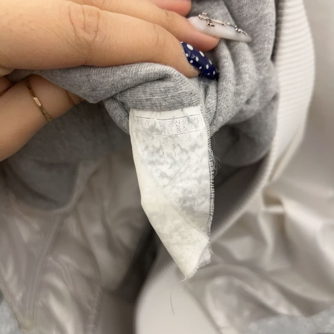 푸부 올드스쿨 빈티지 배색 바람막이 자켓 L C08813 상품이미지6