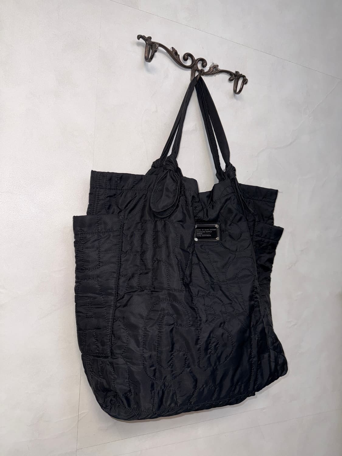 MarcByMarc Jacobs black quilting big 토트백 상품이미지2
