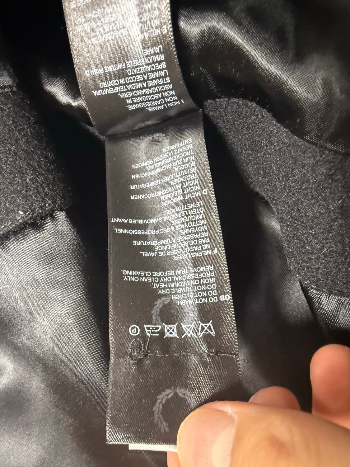 [S] 라프시몬스 프레드페리 코트 상품이미지5