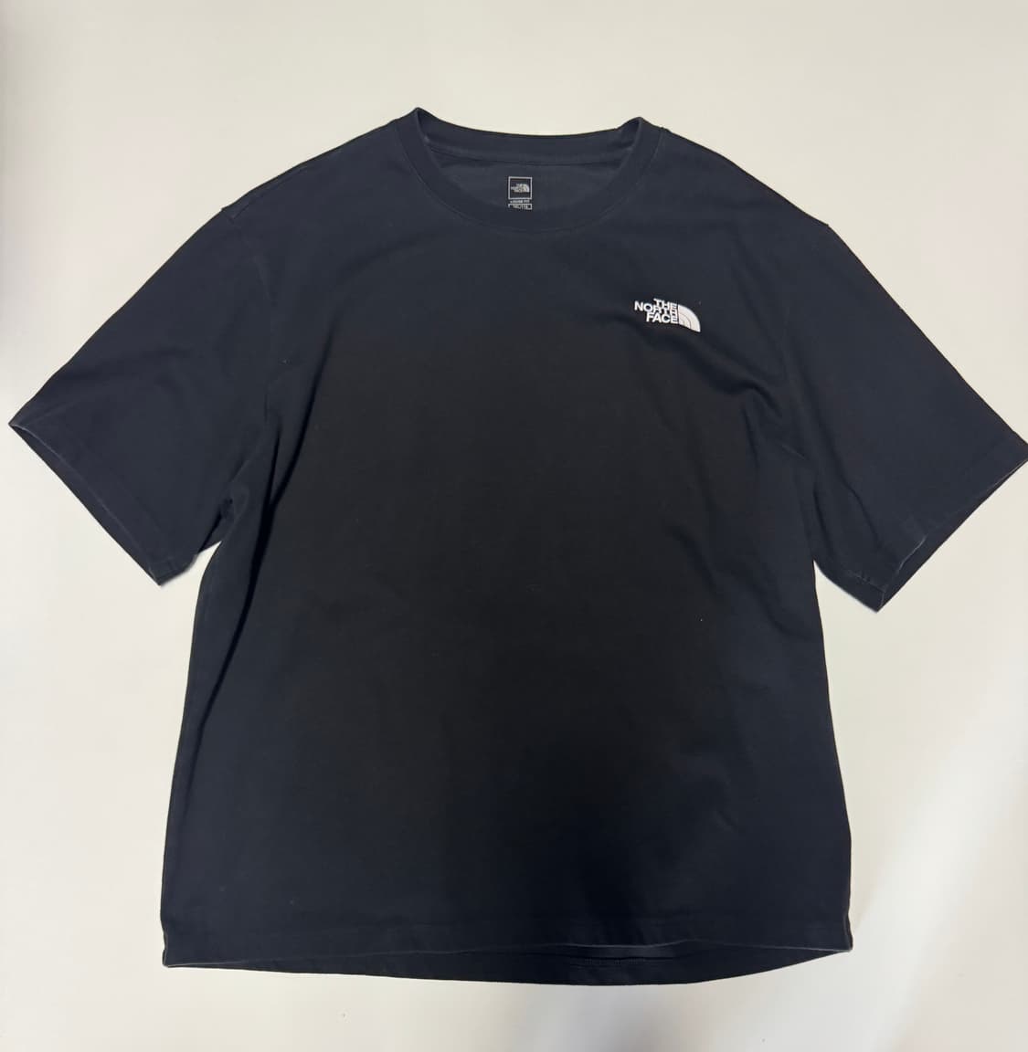노스페이스 뒷 프린팅 하이렌드 반팔 티셔츠 XL ~ 2XL 블랙 상품이미지2