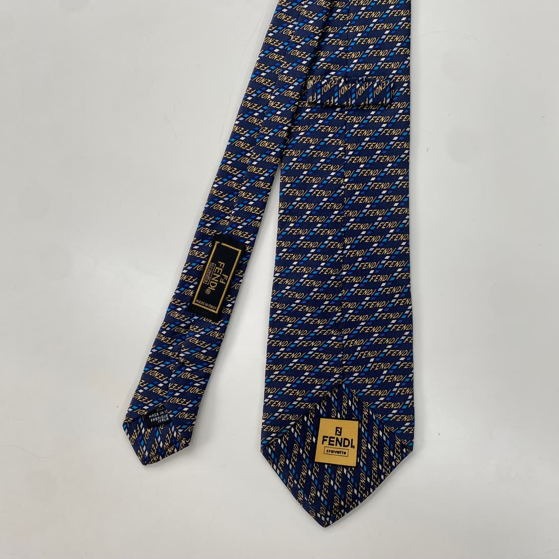 펜디 (FENDI) 영문 모노그램 정품 명품 넥타이 상품이미지2