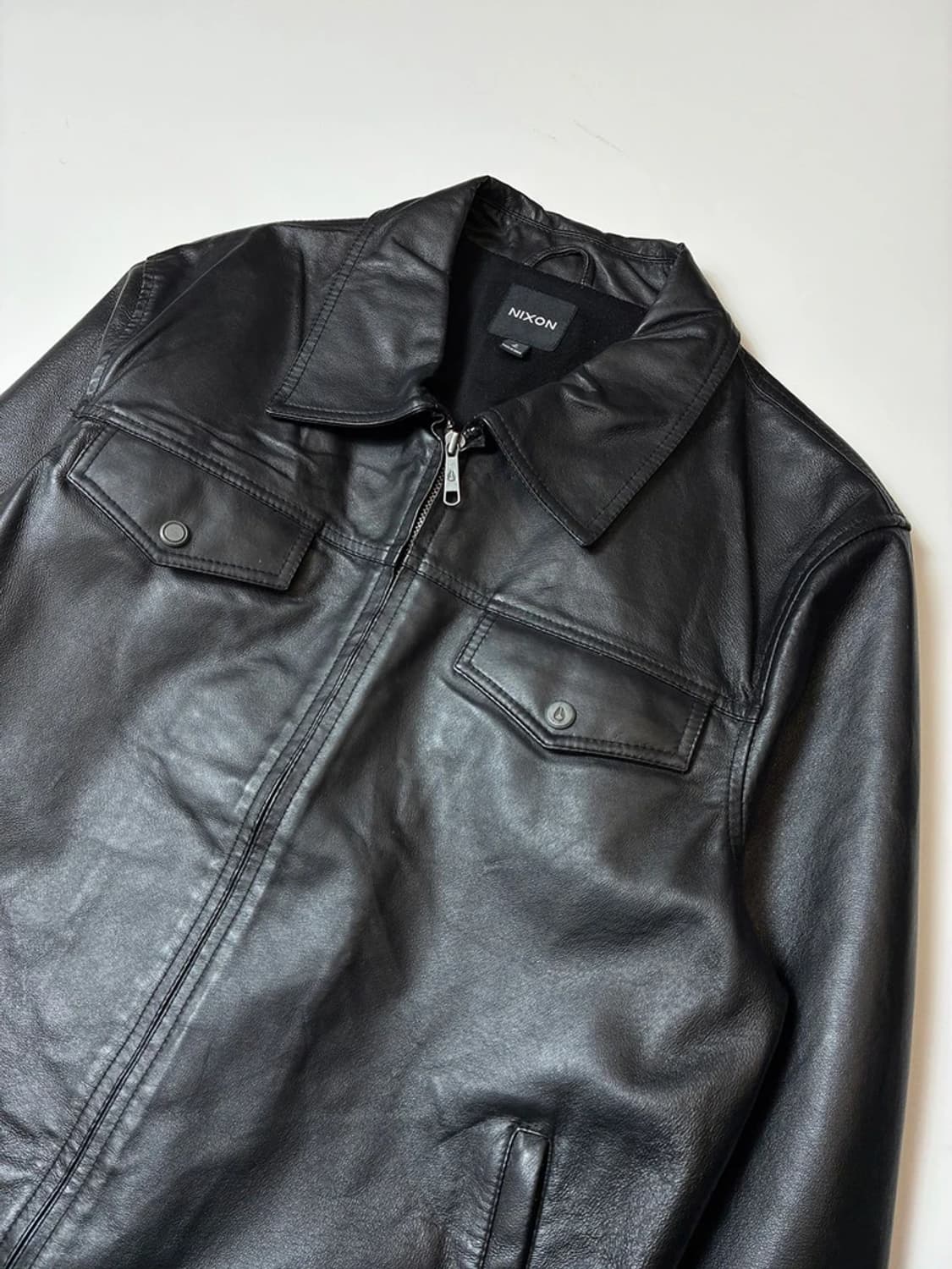 닉슨 NIXON 풀가죽 투포켓 집업 자켓 PN8102 상품이미지2
