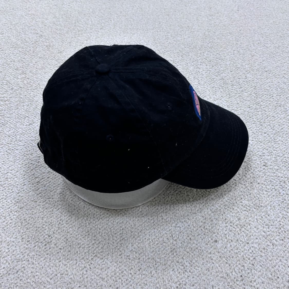 F 빈티지 산 태양 패치 블랙 볼캡 0615E2 상품이미지4