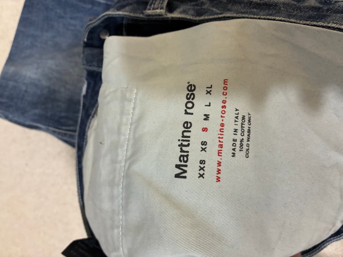 마틴로즈 부츠컷 데님  상품이미지4