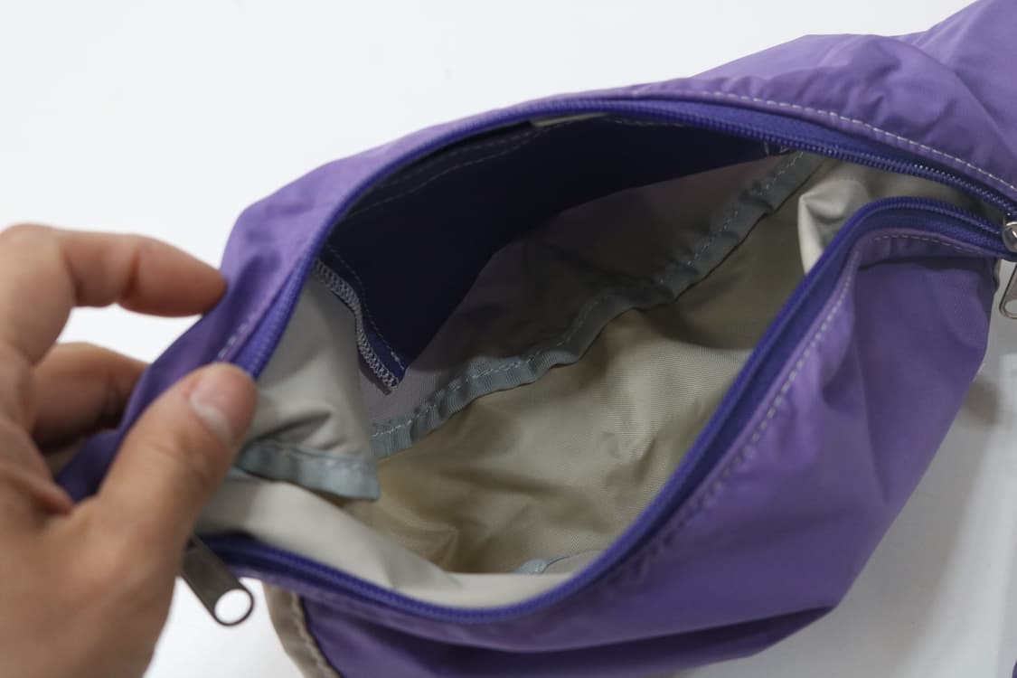 요시다 포터 나일론 반달 숄더백 퍼플 상품이미지8