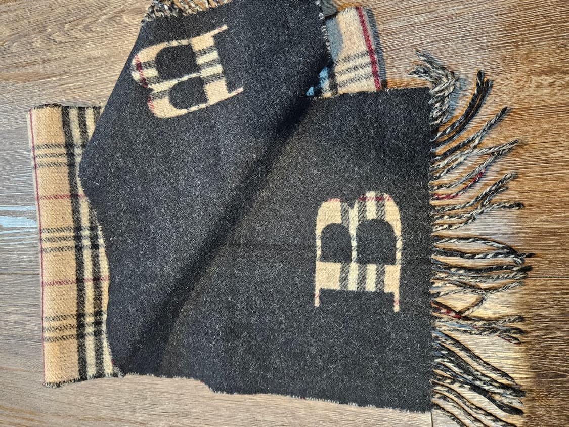 버버리 머플러 양면 상품이미지4