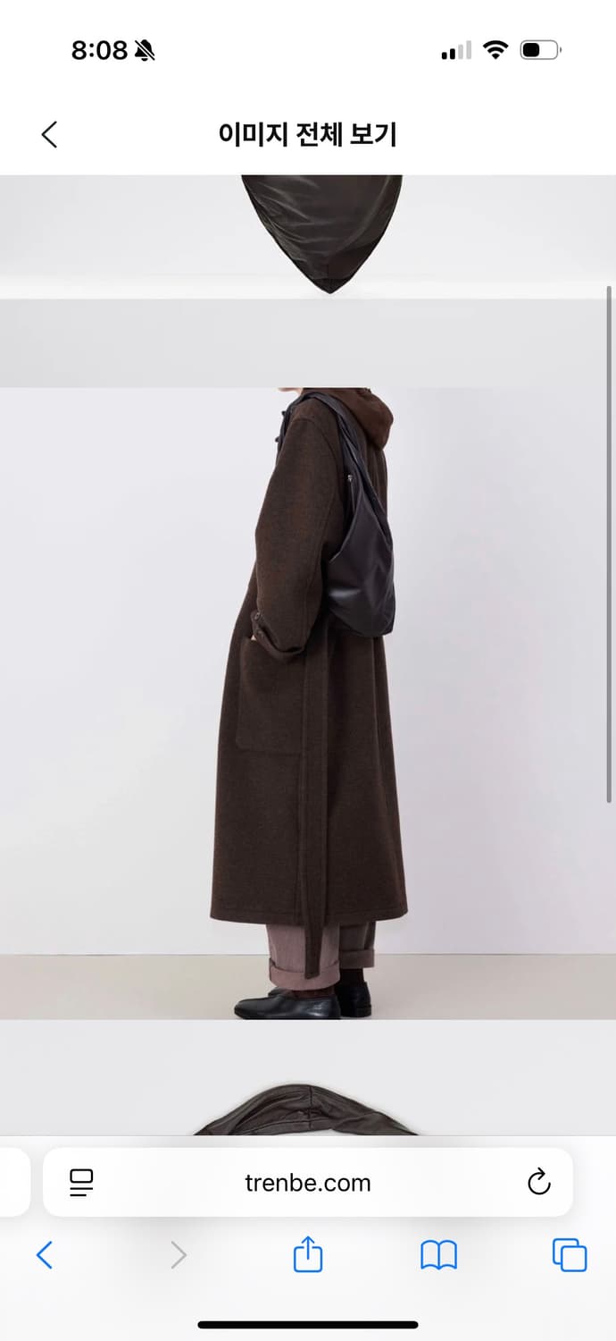 LEMAIRE 르메르 스카프백 스몰 - 에스프레소 (BG0117) 상품이미지2