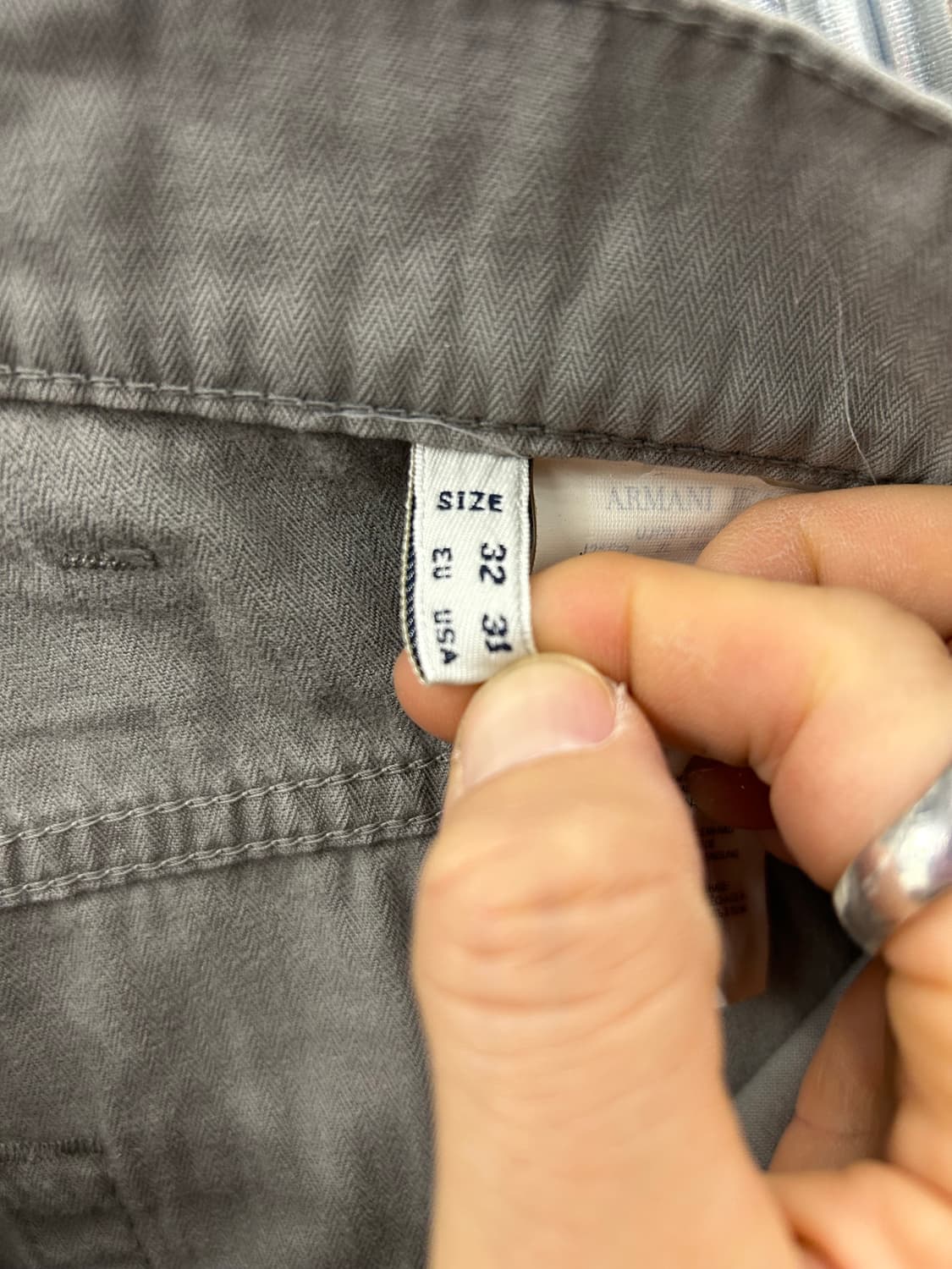 ARMANI JEANS 클래식 면바지 상품이미지9