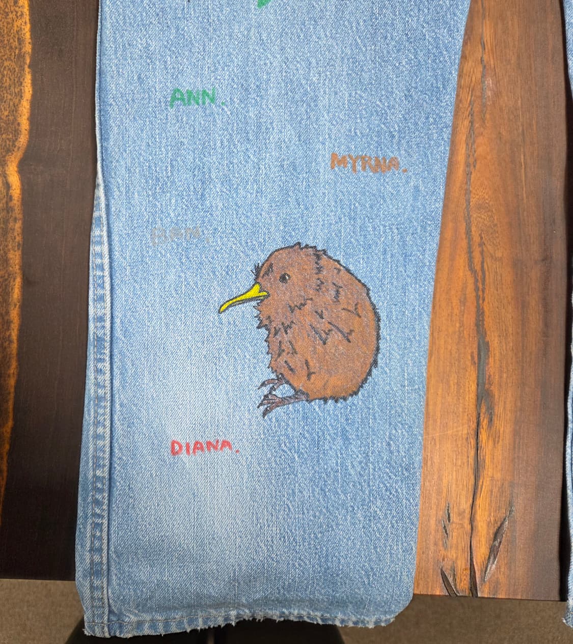 디키즈 핸드드로잉 데님팬츠 상품이미지8