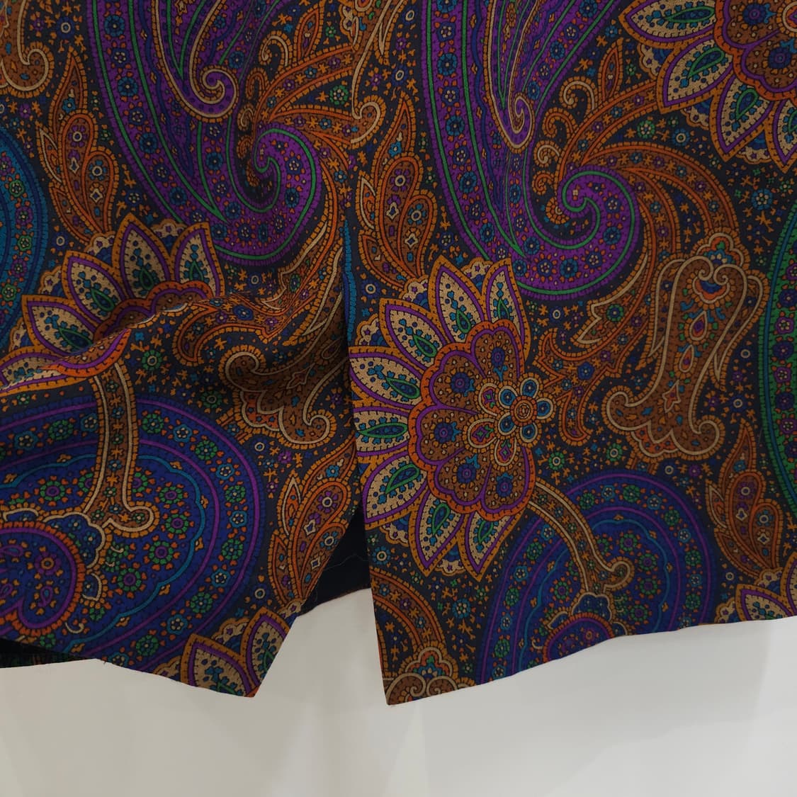 울100 페이즐리 H라인 미디스커트 상품이미지4