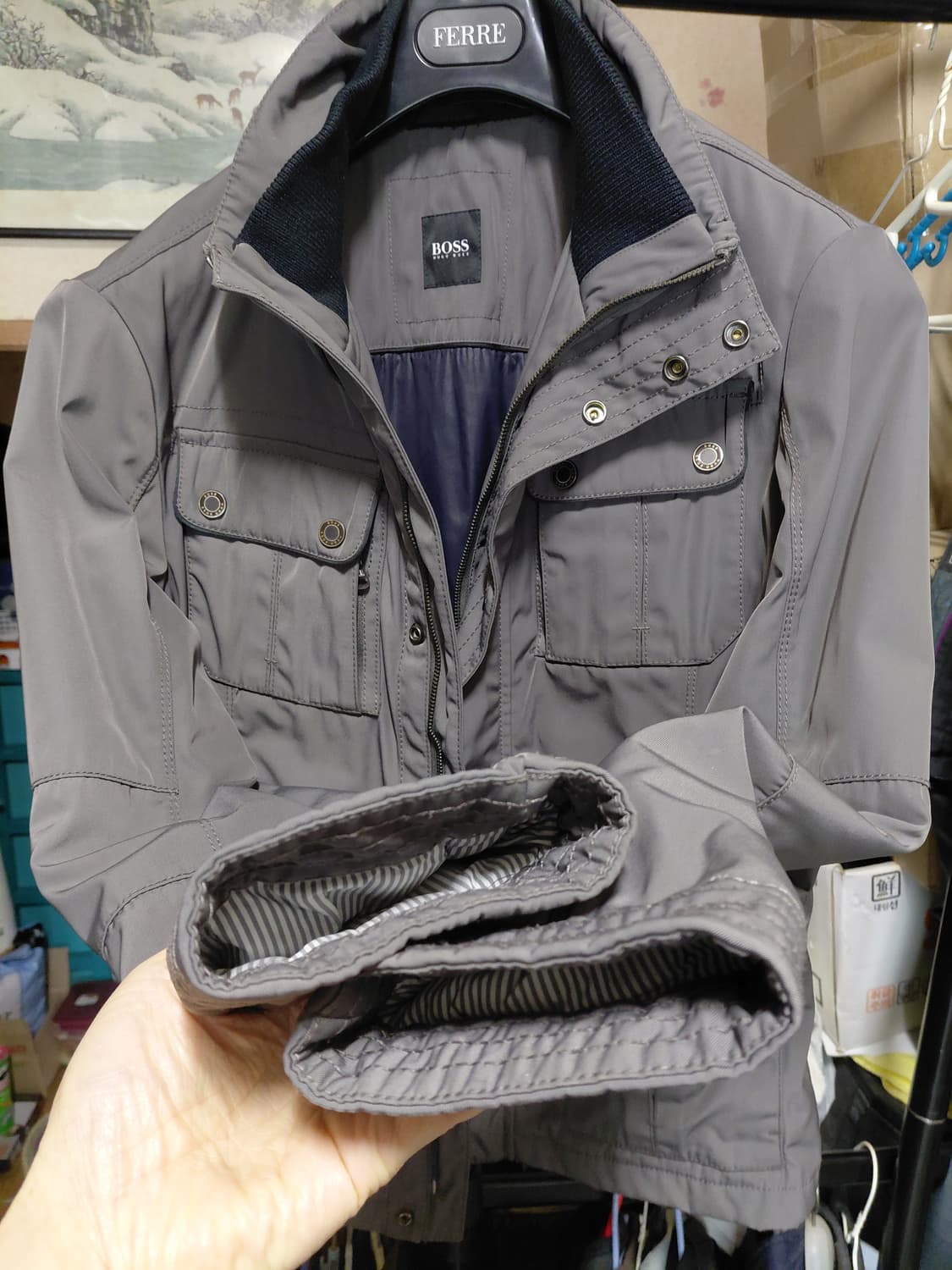 [휴고보스]코니(COGNEY)자켓 48(95)사이즈 상품이미지9