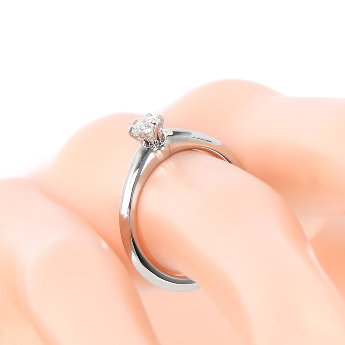 티파니셋팅 웨딩링 0.16CT 솔리테어 다이아반지 0.16캐럿 상품이미지9