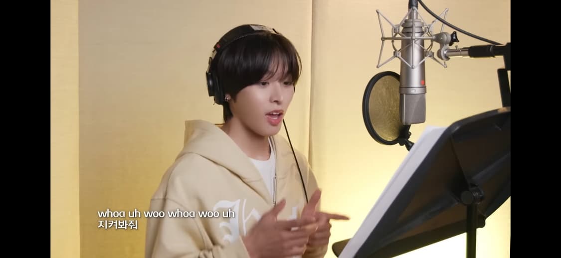 급처!!엔시티위시 리쿠 손민수 카이파이 글린트 스터드 후드집업 옐로우 L 상품이미지1