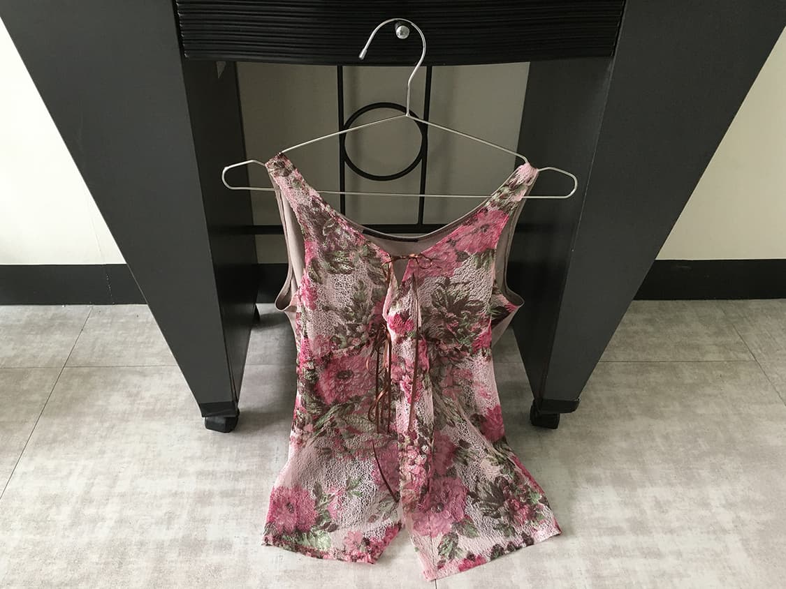 vintage rose lace top 상품이미지1