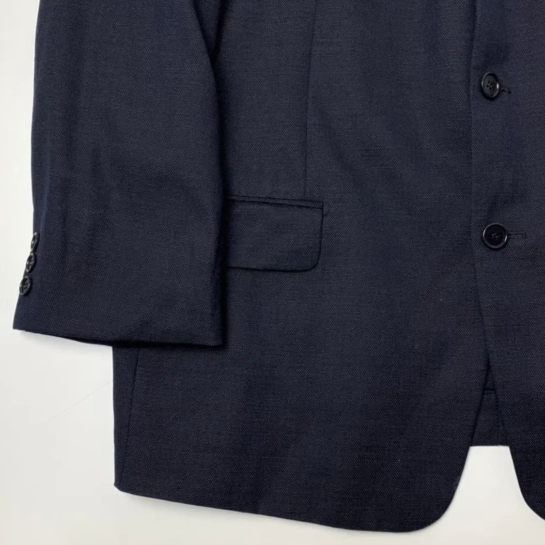 (42R) 입생로랑 네이비 울 블레이저 자켓 상품이미지3