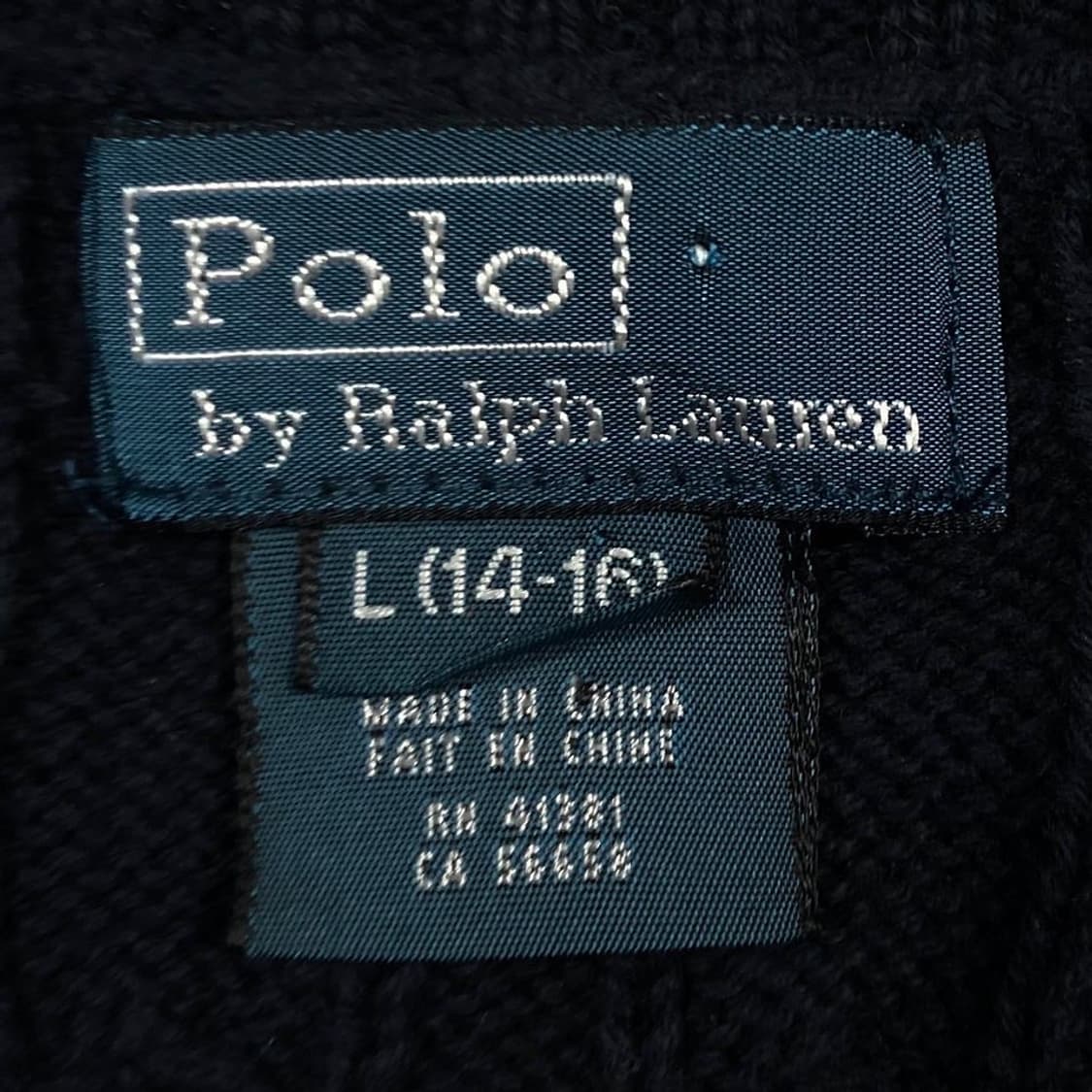 PoloRalphLauren로고 꽈배기 니트조끼 상품이미지3