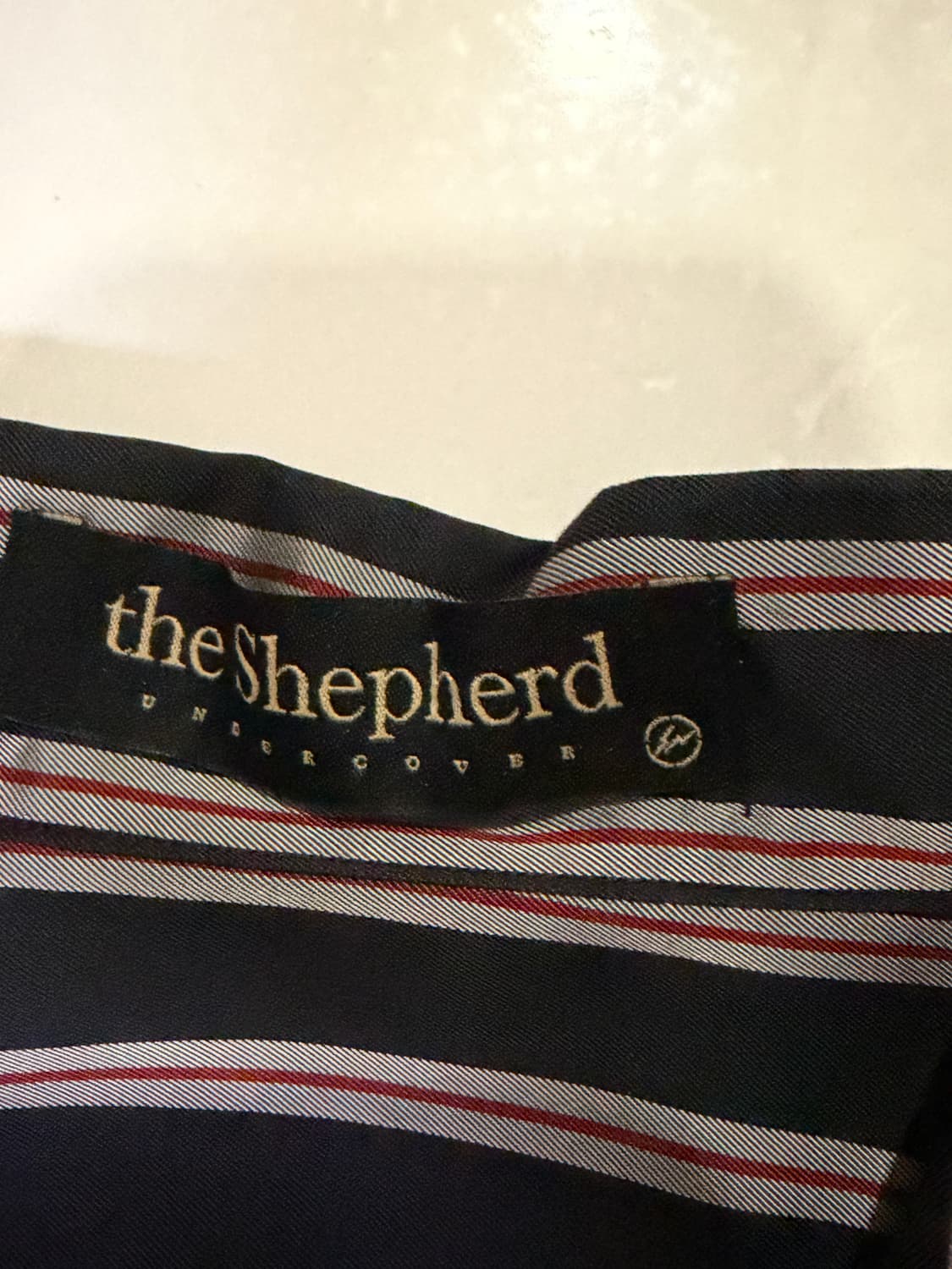 the Shepherd 언더커버  큐프로 스트라이프 오픈카라 셔 상품이미지5