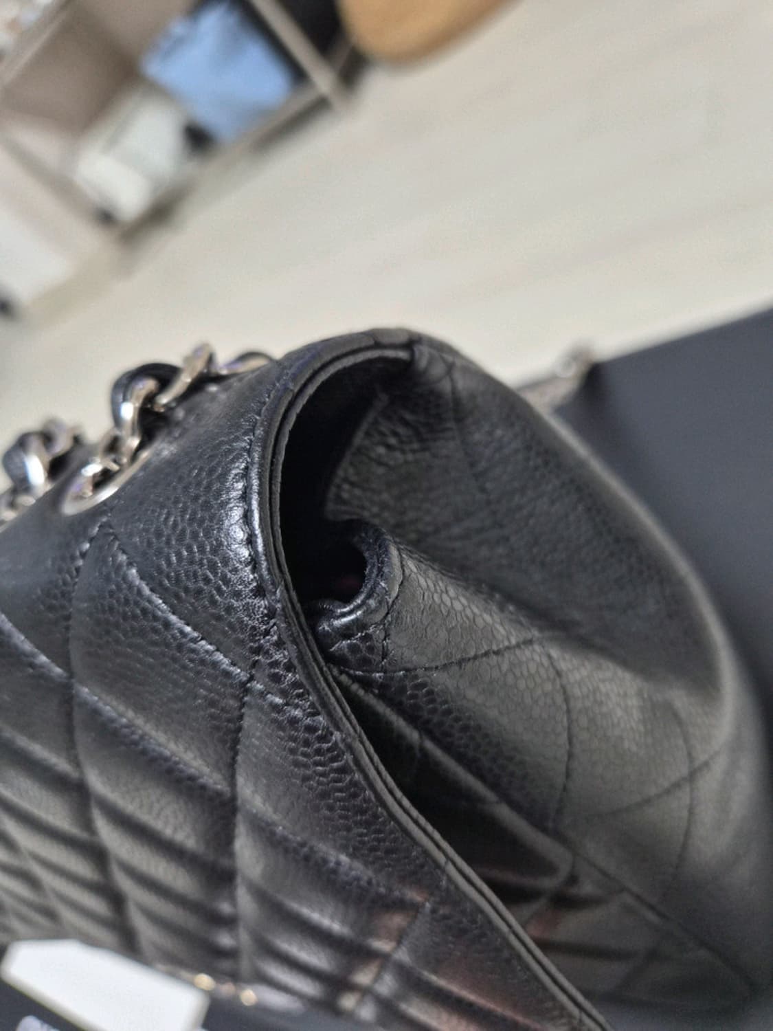 샤넬 클래식 점보(라지) 은장 상품이미지8