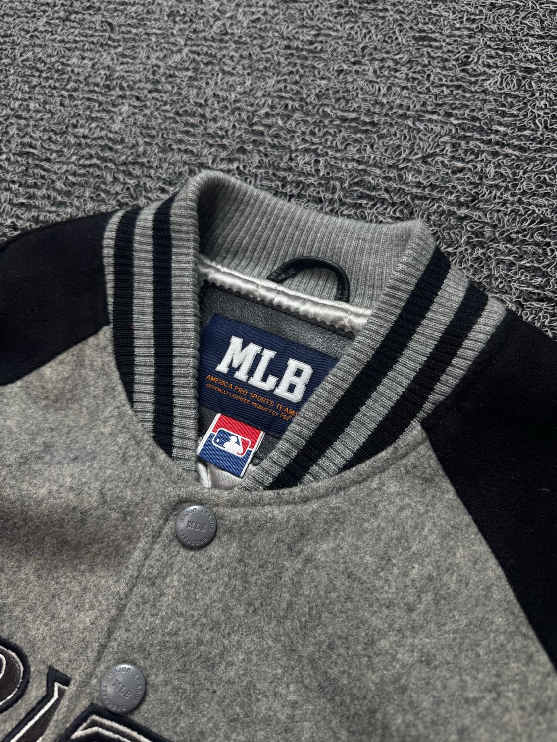 00s MLB 애리조나 다이아몬드백스 올드스쿨 모직 바시티 자켓 1224 상품이미지3