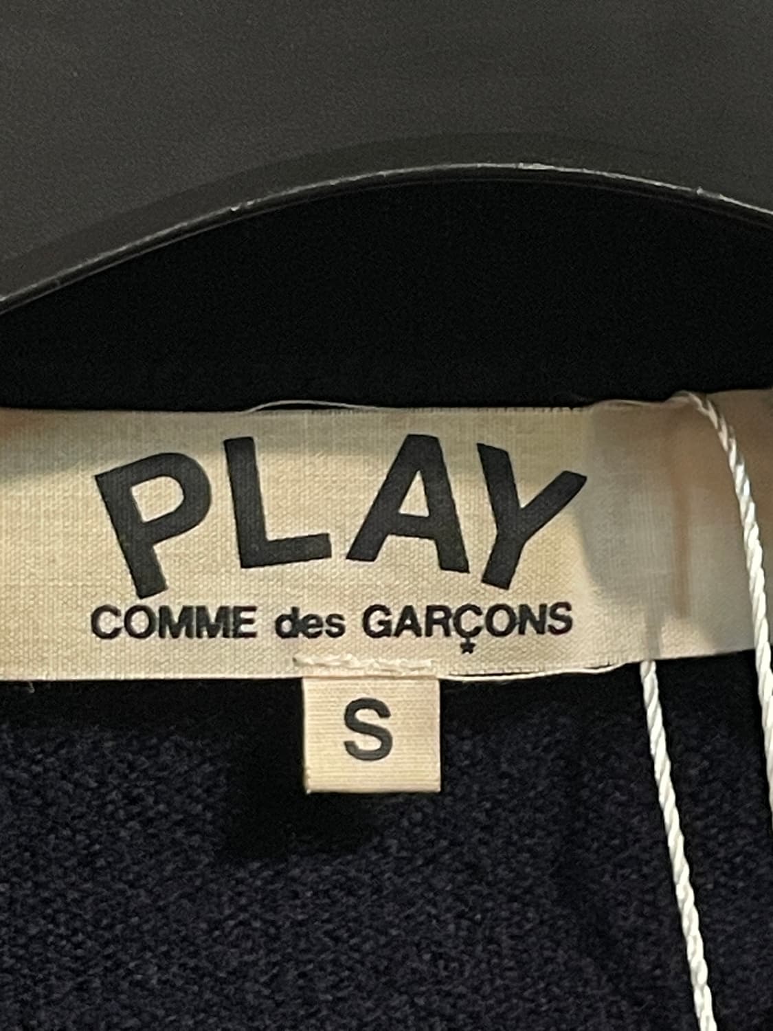 꼼데가르송 플레이 네이비 울 가디건 상품이미지2