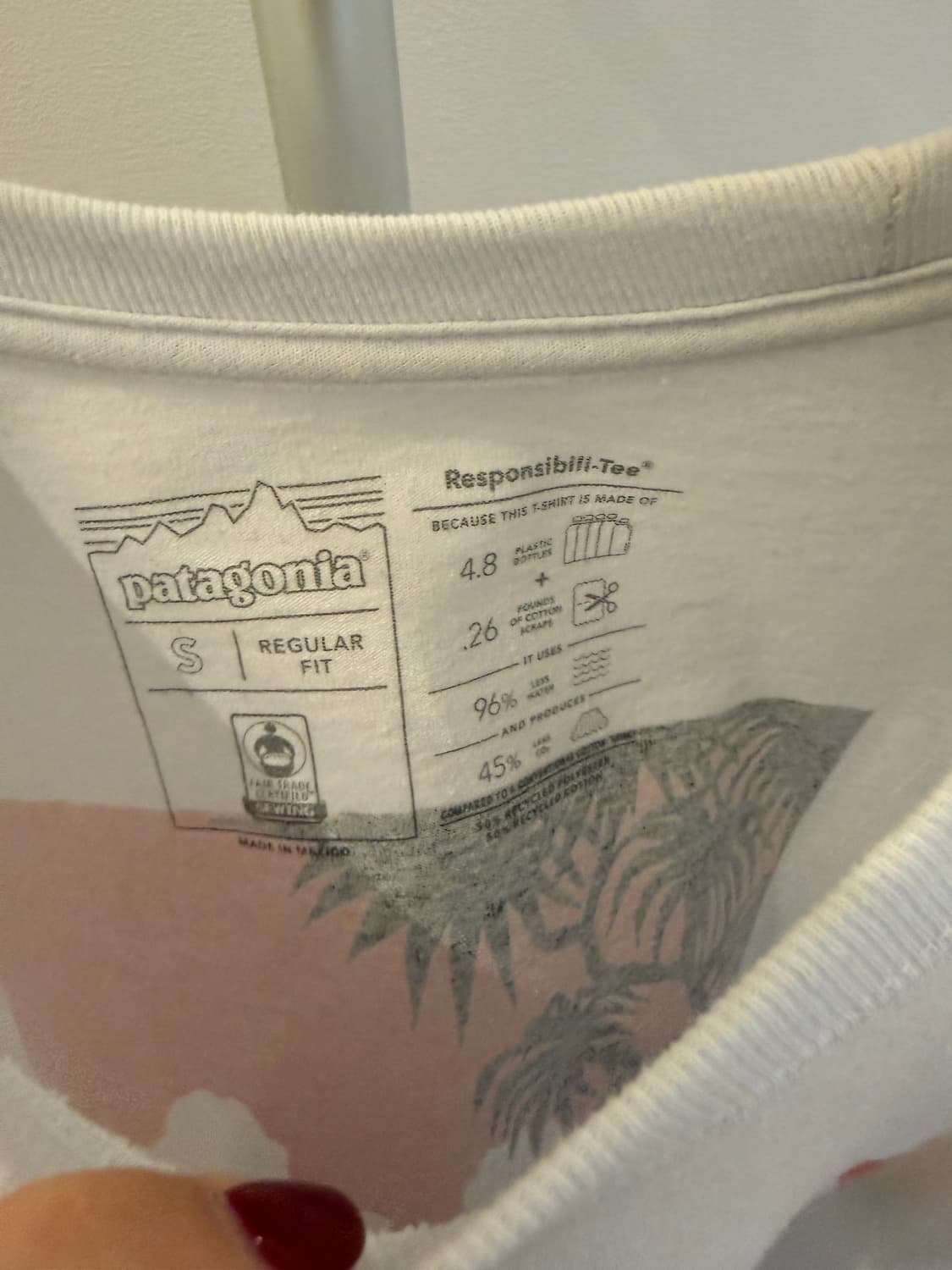 파타고니아 파타알로하 긴팔 S 상품이미지5