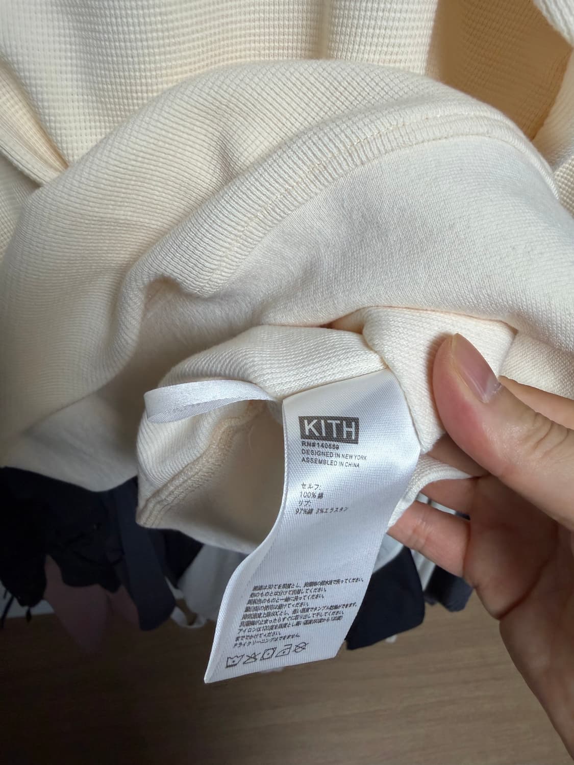 [L] kith 키스 와플 헨리넥 상품이미지8