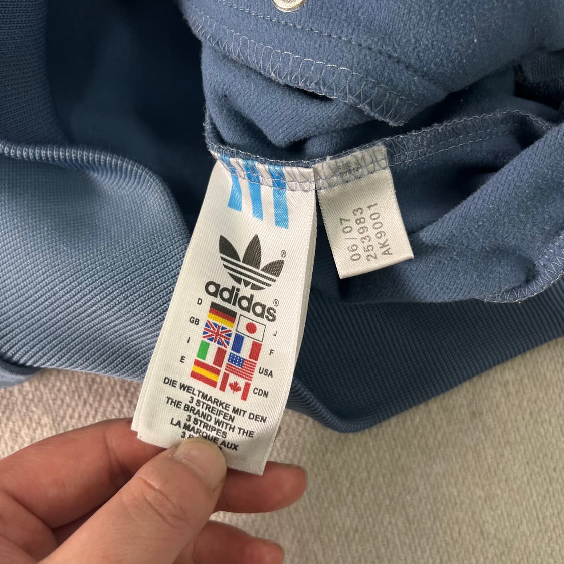 95 아디다스 재팬 잉어 자수 트랙탑 져지 상품이미지7