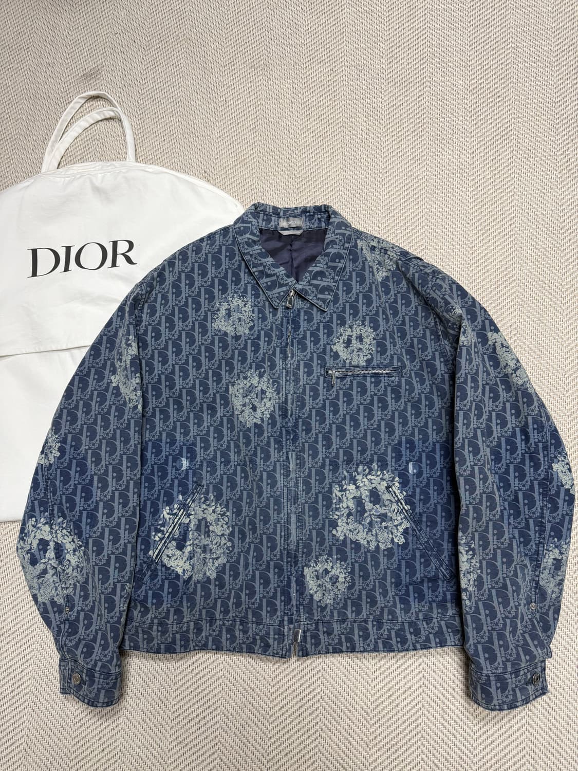 디올 티어스 블루종 자켓 56 상품이미지1