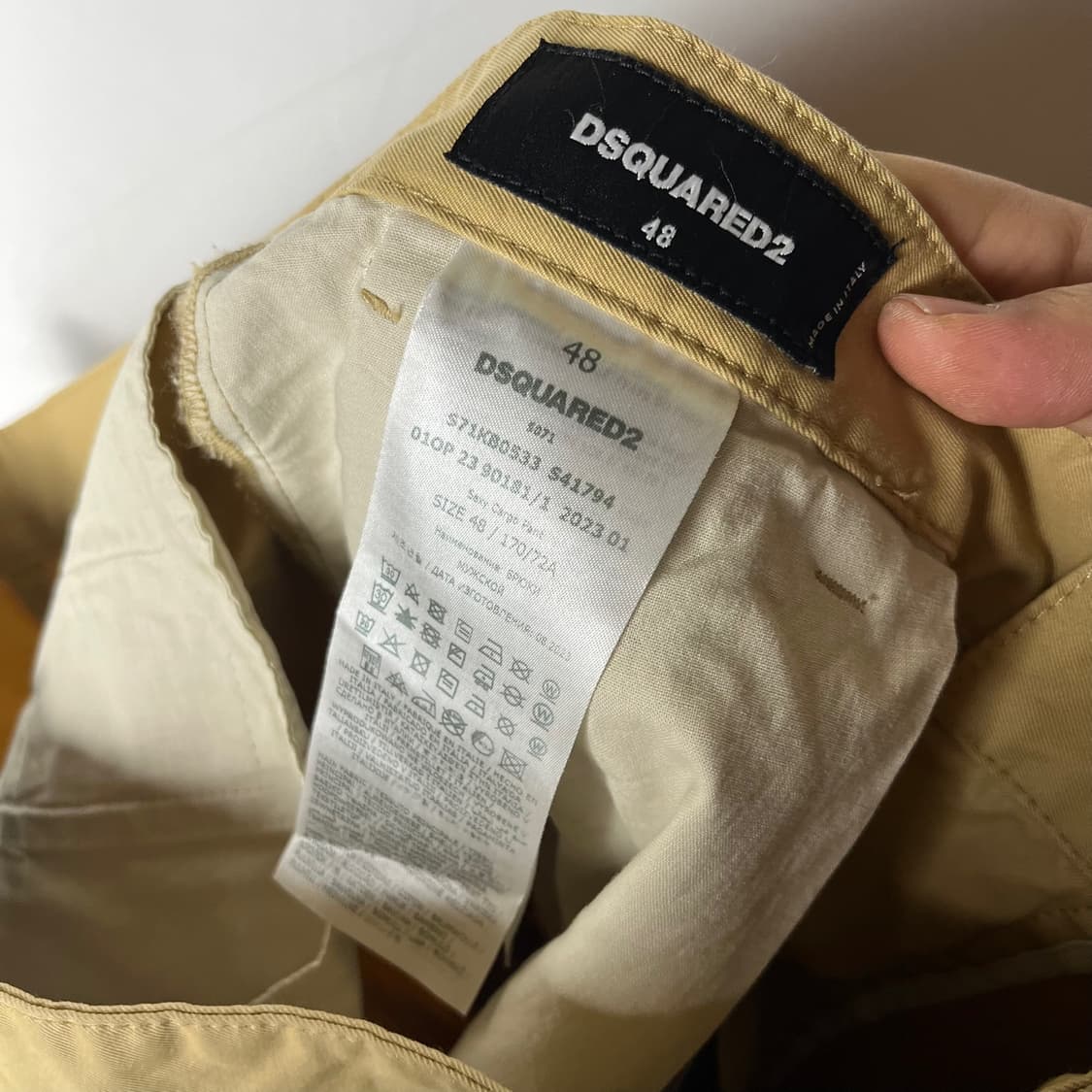 [Dsquared2] 23SS 디스퀘어드2 패치 카고팬츠 (새상품) 상품이미지6