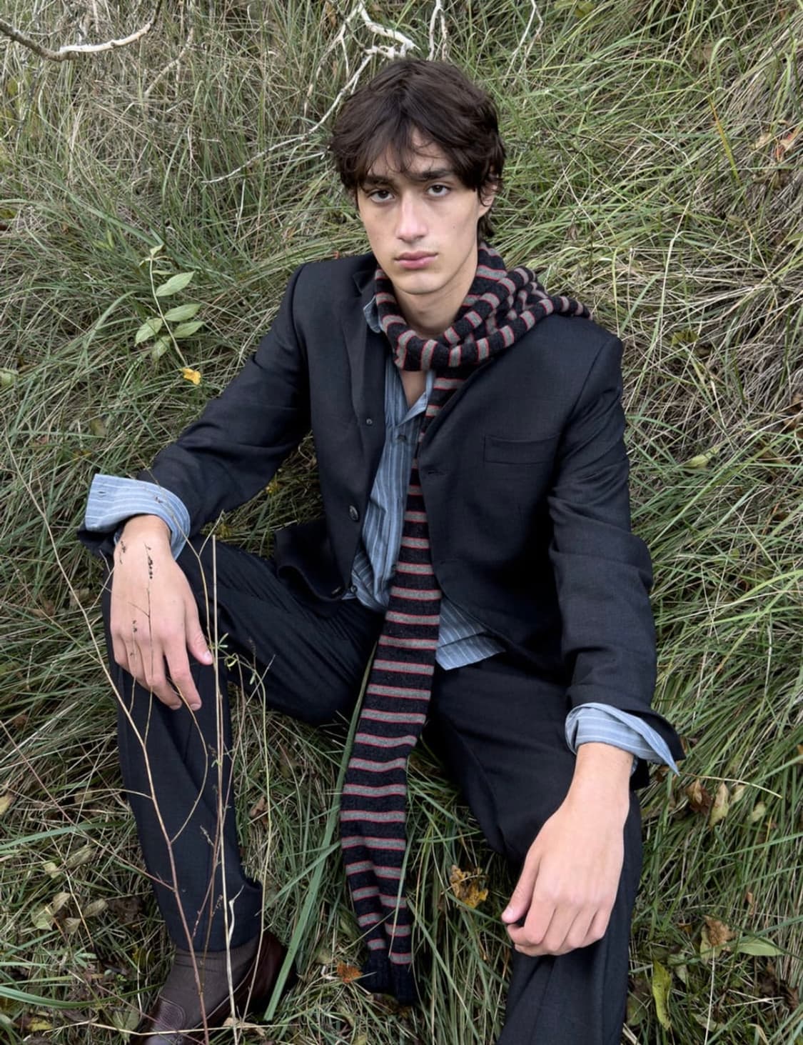 팔로마울 스프라이트 머플러 차콜 상품이미지1