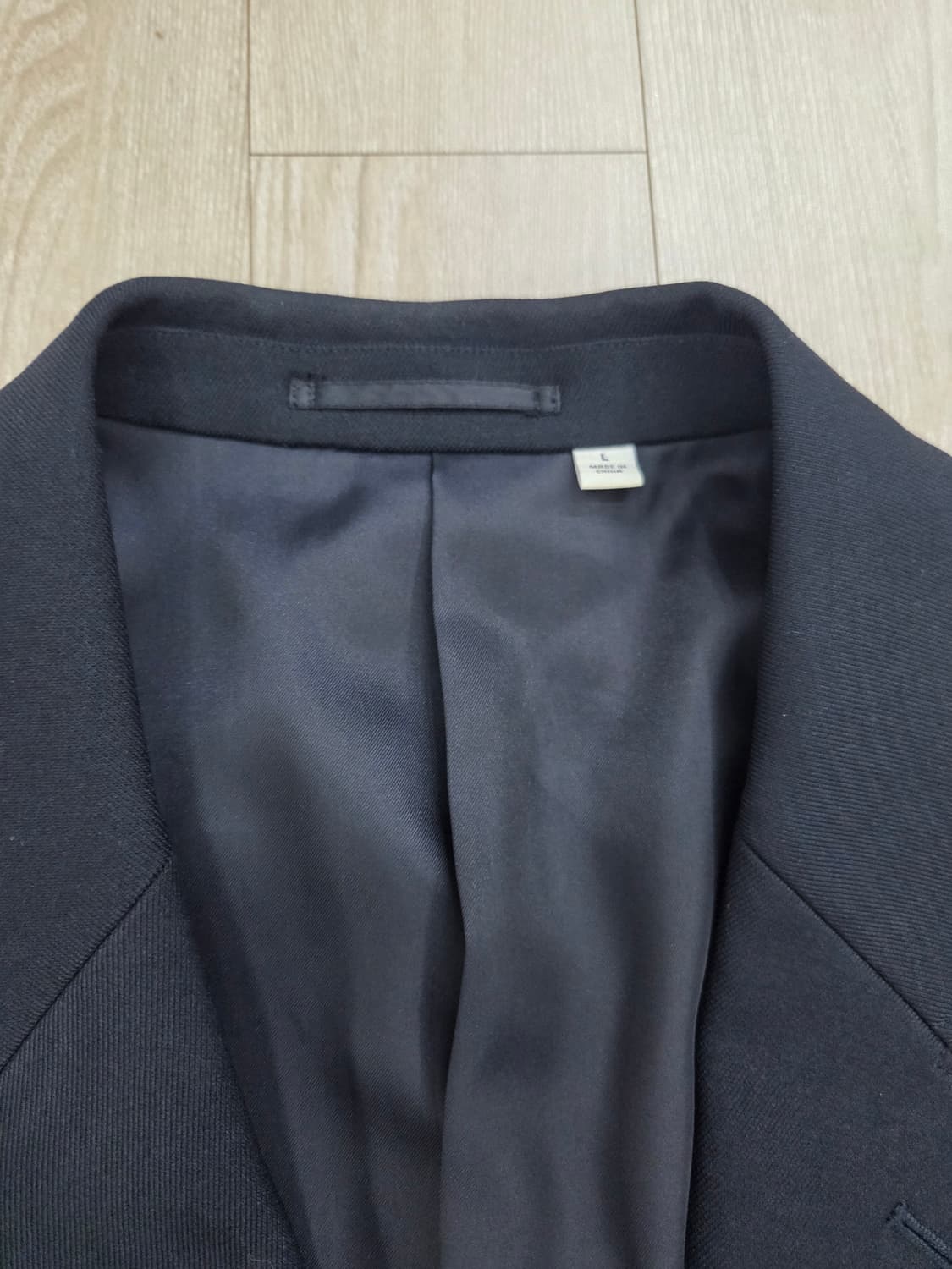 (새상품)20FW 유니클로U 르메르 테일러드 블레이저 다크네이비 L 상품이미지2