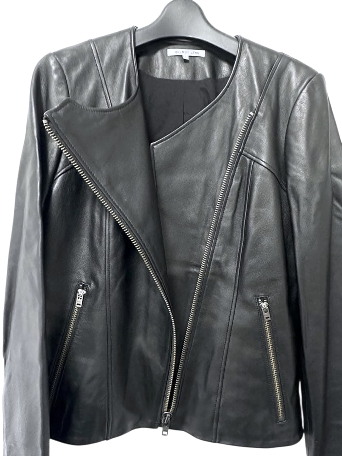 헬무트랭 레이디스 램스킨 라이더 자켓 상품이미지3