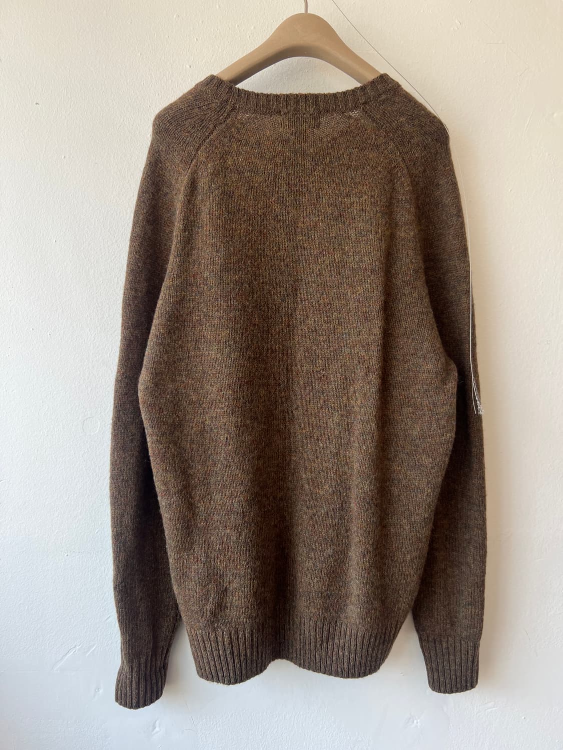 브룩스브라더스 남성 보카시브라운 라운드니트 울니트 상품이미지4