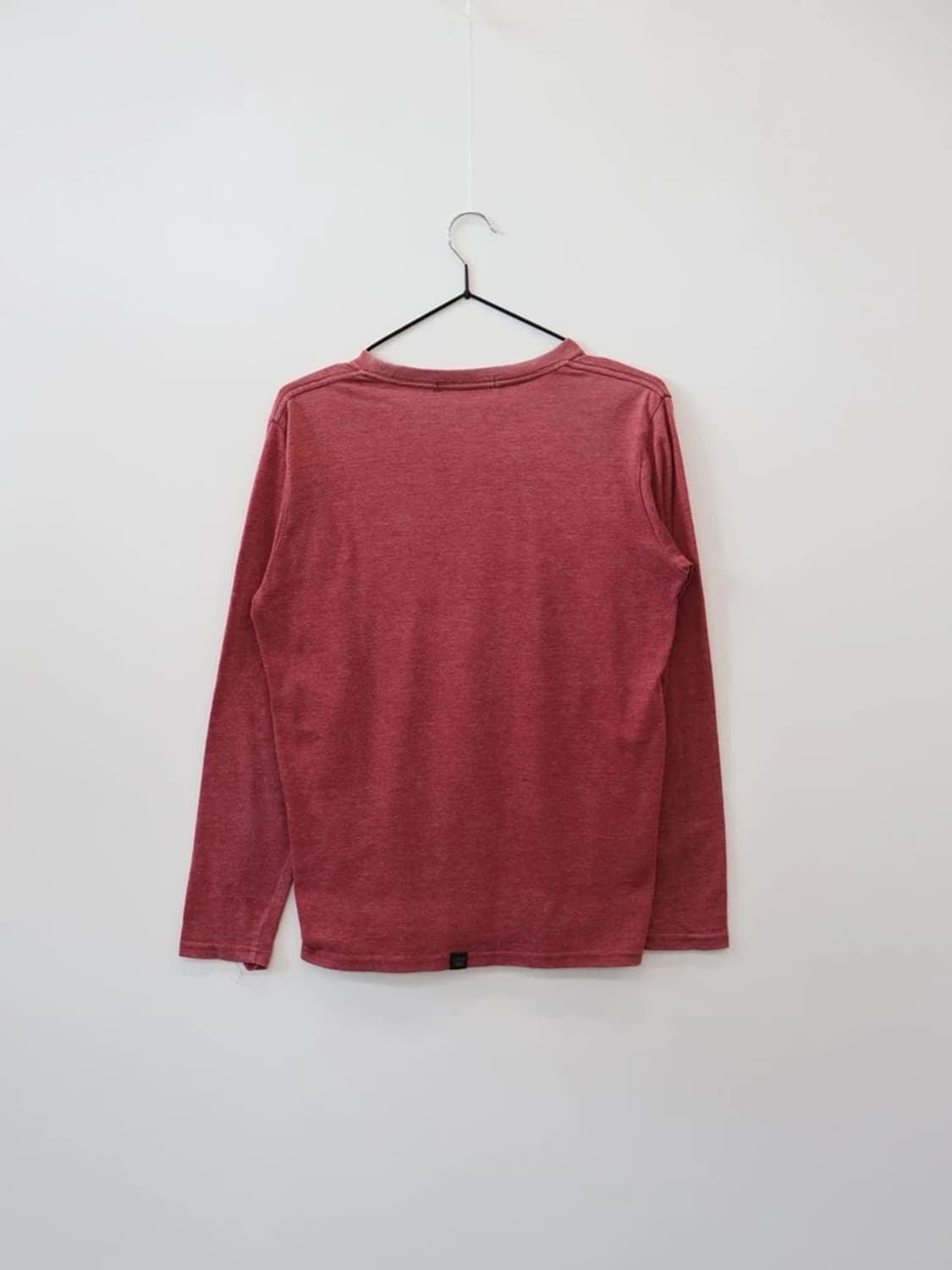JPN Red Quote Long Sleeve Tee 상품이미지4