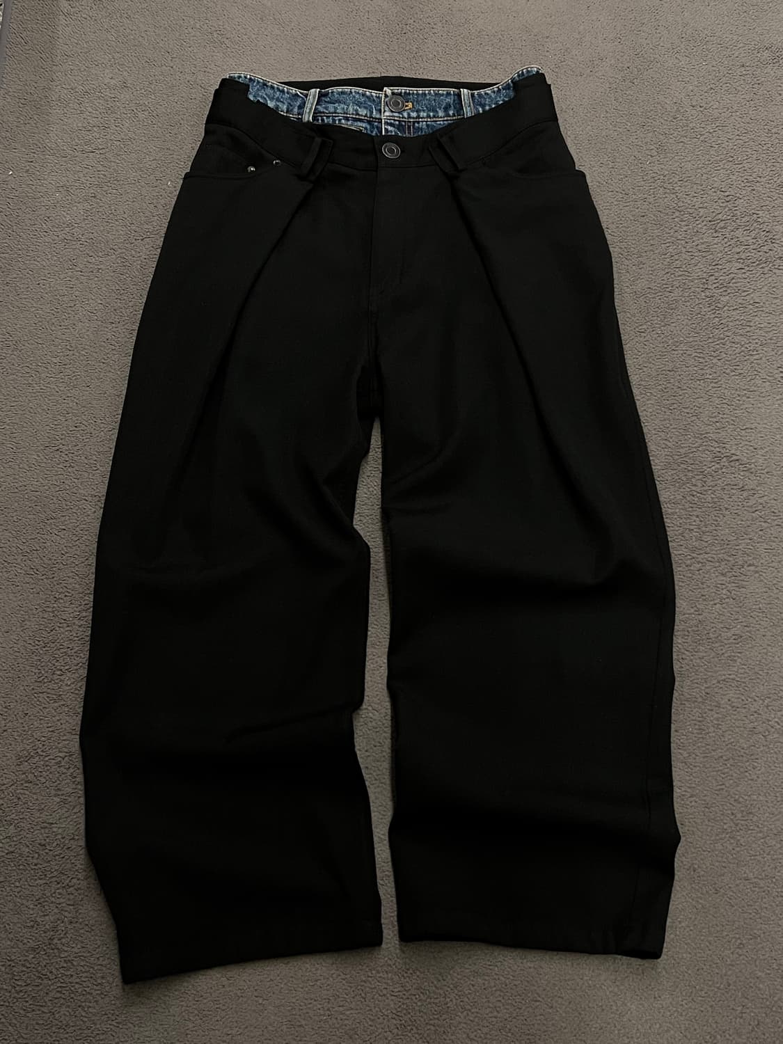 준지 레이어드 와이드 팬츠 처분  상품이미지1