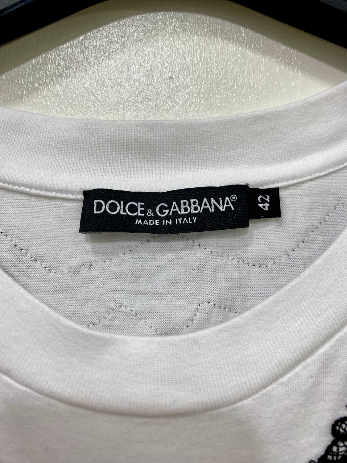 돌체앤가바나 DG로고 레이스 반팔 42 상품이미지9