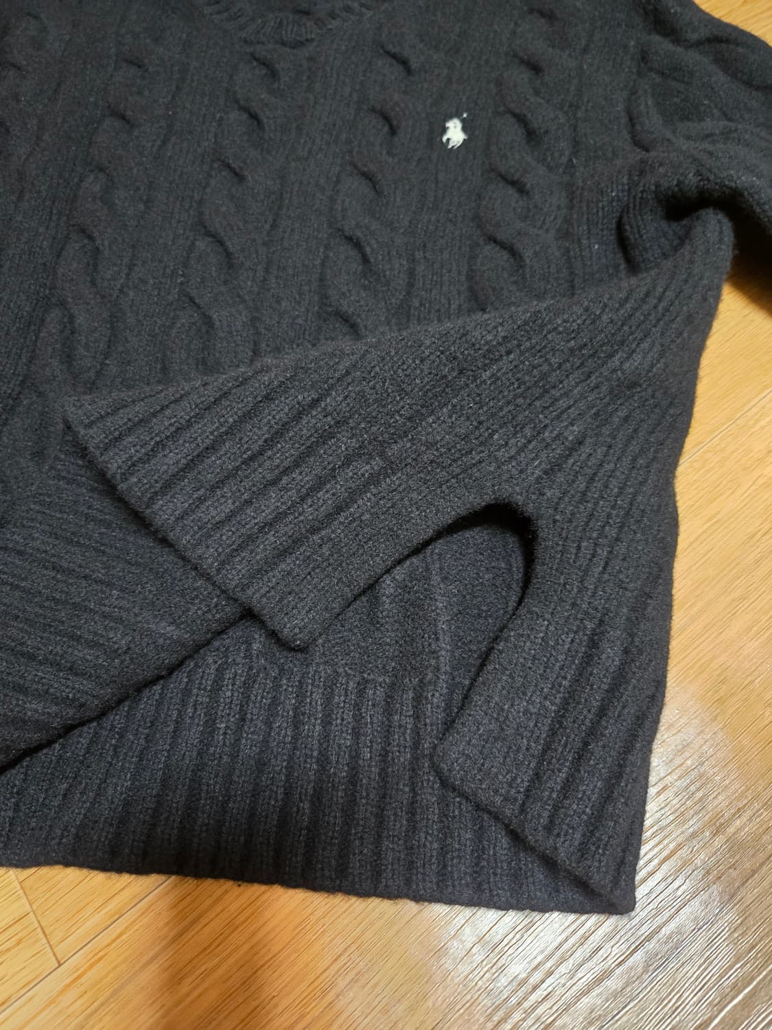 폴로 랄프로렌 정품 신형 캐시미어 케이블 스웨터 상품이미지7