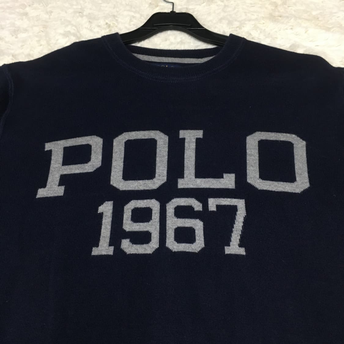폴로 빅로고 라운드넥니트 DD23 상품이미지3