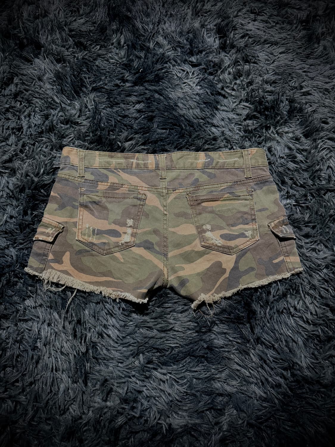 카모 포켓 카고 숏팬츠 상품이미지2