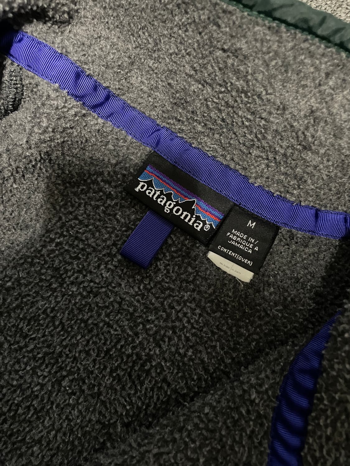 [m] 90s 파타고니아 신칠라 스냅티 자메이카 상품이미지4