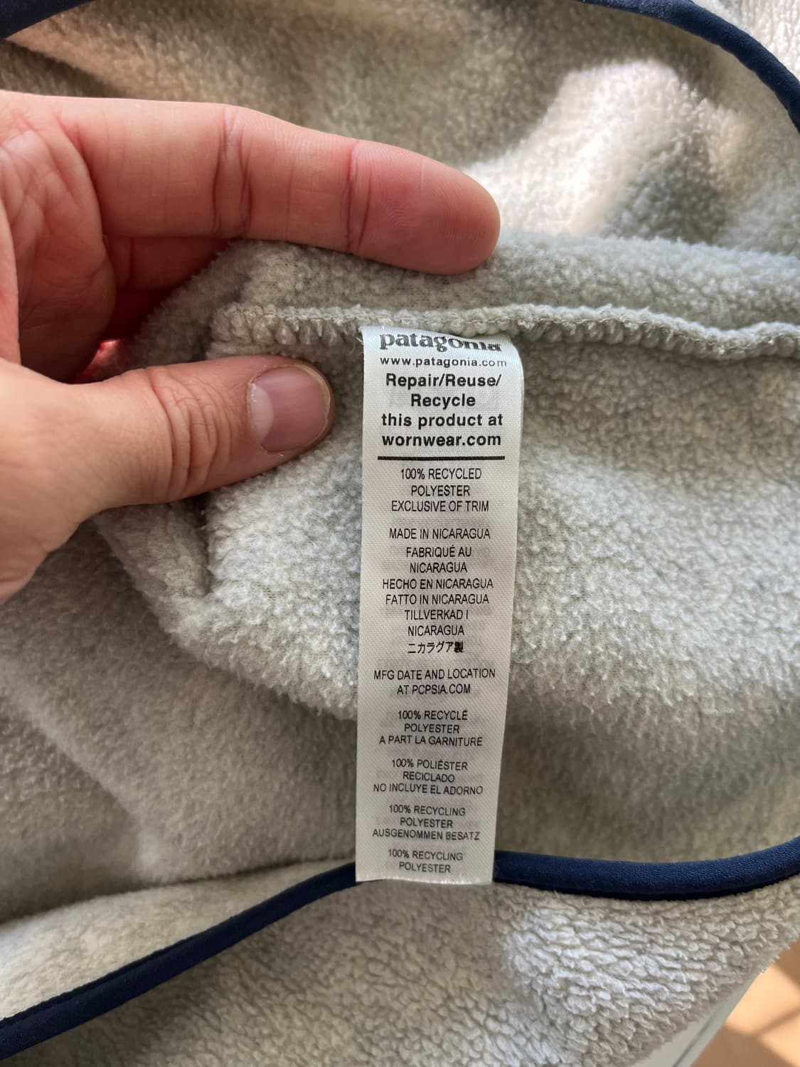 파타고니아 신칠라 오트밀 L 상품이미지6