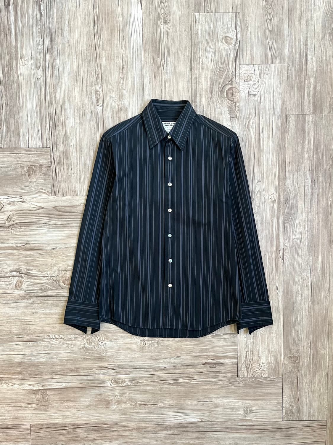 캐서린 햄넷 아카이브 블랙 셔츠 상품이미지1